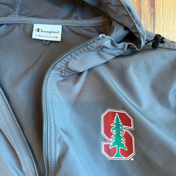 NWOT STANFORD Hooded windbreaker - Picture 2 of 2